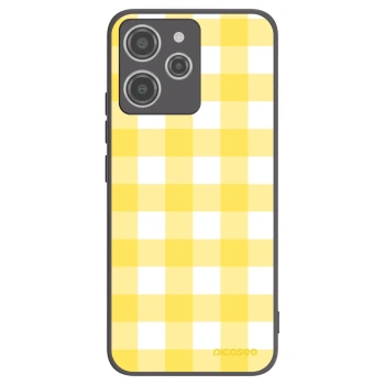 Picasee silikonski črni ovitek za Xiaomi Redmi 12 4G - Gride lemon