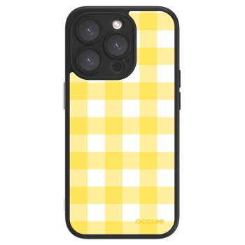 Picasee ULTIMATE CASE MagSafe za Apple iPhone 15 Pro - Gride lemon