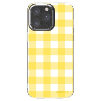 Picasee silikonski prozorni ovitek za Apple iPhone 15 Pro Max - Gride lemon