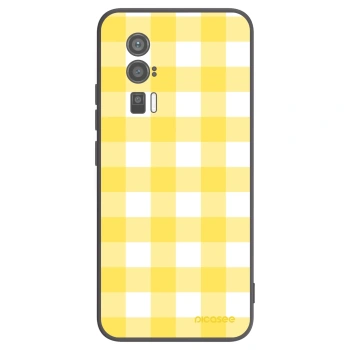 Picasee silikonski črni ovitek za Xiaomi Poco F5 Pro 5G - Gride lemon