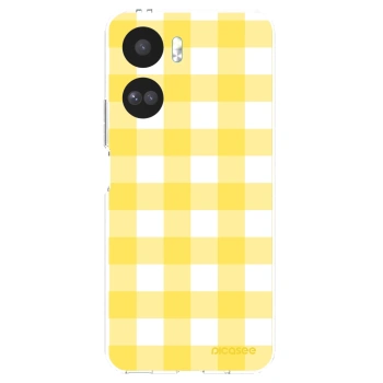 Picasee silikonski prozorni ovitek za Honor 90 Lite 5G - Gride lemon