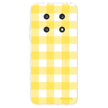 Picasee silikonski prozorni ovitek za Honor Magic4 Lite 5G - Gride lemon