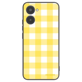 Picasee silikonski črni ovitek za Realme 10 4G - Gride lemon