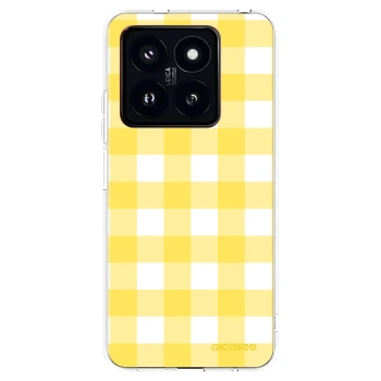 Picasee silikonski prozorni ovitek za Xiaomi 14 Pro - Gride lemon