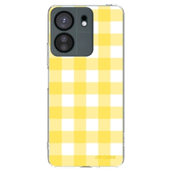 Picasee silikonski prozorni ovitek za Xiaomi Redmi 13C 4G - Gride lemon