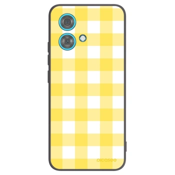 Picasee silikonski črni ovitek za Motorola Edge 40 Neo - Gride lemon