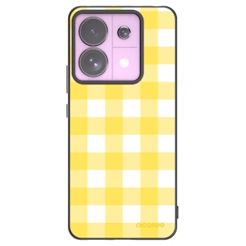 Picasee silikonski črni ovitek za Xiaomi Redmi Note 13 Pro 5G - Gride lemon