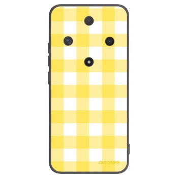 Picasee silikonski črni ovitek za Honor Magic6 Lite 5G - Gride lemon