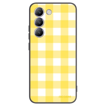 Picasee silikonski črni ovitek za Vivo V40 SE 5G - Gride lemon