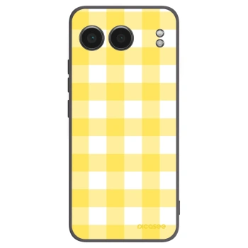 Picasee silikonski črni ovitek za OnePlus Nord 4 - Gride lemon