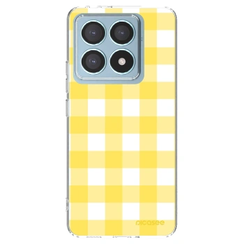 Picasee silikonski prozorni ovitek za Xiaomi 14T Pro - Gride lemon