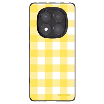 Picasee silikonski črni ovitek za Xiaomi Redmi Note 14 Pro+ 5G - Gride lemon