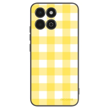 Picasee silikonski črni ovitek za Honor 200 Smart 5G - Gride lemon