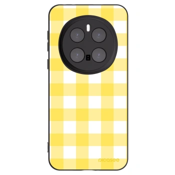 Picasee silikonski črni ovitek za Honor Magic7 Pro 5G - Gride lemon