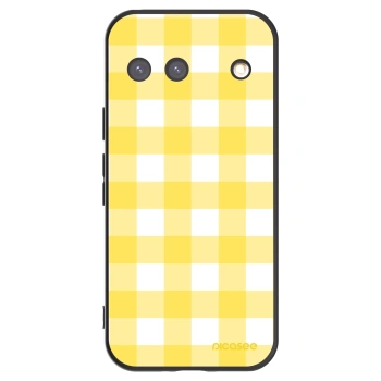 Picasee silikonski črni ovitek za Google Pixel 9 - Gride lemon