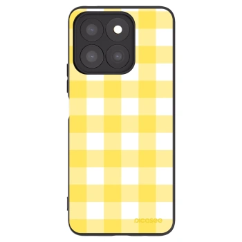 Picasee silikonski črni ovitek za Honor X8c - Gride lemon