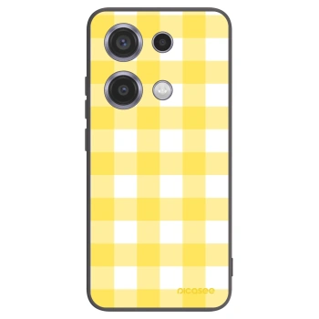 Picasee silikonski črni ovitek za Xiaomi Redmi Note 14S - Gride lemon