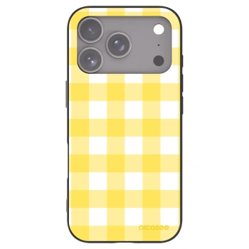 Picasee silikonski črni ovitek za Apple iPhone 17 Pro - Gride lemon