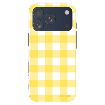 Picasee silikonski prozorni ovitek za Apple iPhone 17 Pro - Gride lemon