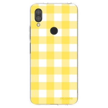 Picasee silikonski prozorni ovitek za Xiaomi Redmi 7 - Gride lemon