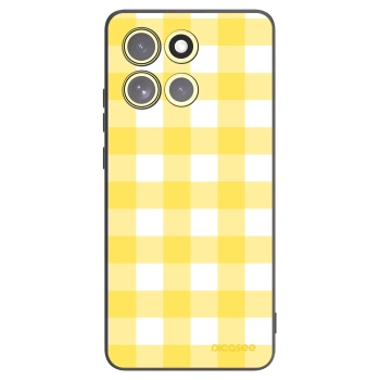 Picasee silikonski črni ovitek za Motorola Moto G86 5G - Gride lemon
