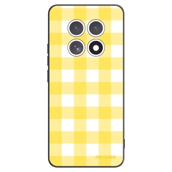 Picasee silikonski črni ovitek za Xiaomi Redmi Note 15 4G - Gride lemon
