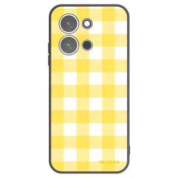 Picasee silikonski črni ovitek za Xiaomi Redmi 15C 5G - Gride lemon