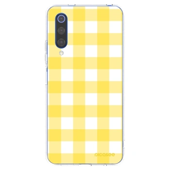Picasee silikonski prozorni ovitek za Xiaomi Mi 9 SE - Gride lemon