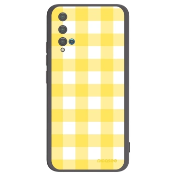 Picasee silikonski črni ovitek za Huawei Nova 5T - Gride lemon