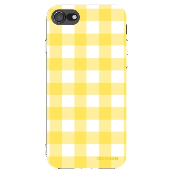 Picasee silikonski prozorni ovitek za Apple iPhone SE 2020 - Gride lemon