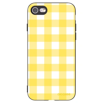 Picasee silikonski črni ovitek za Apple iPhone SE 2020 - Gride lemon