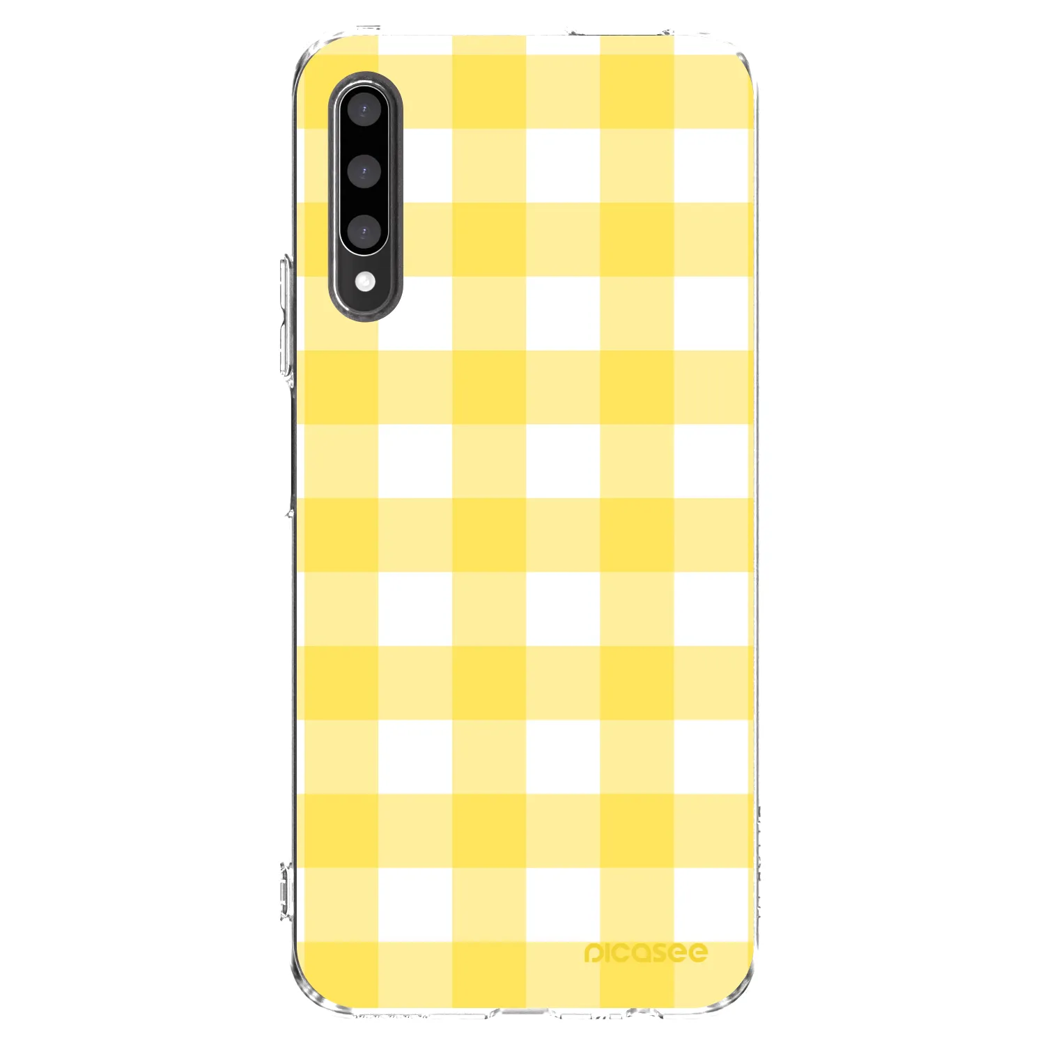 Picasee silikonski prozorni ovitek za Honor 9X Pro - Gride lemon