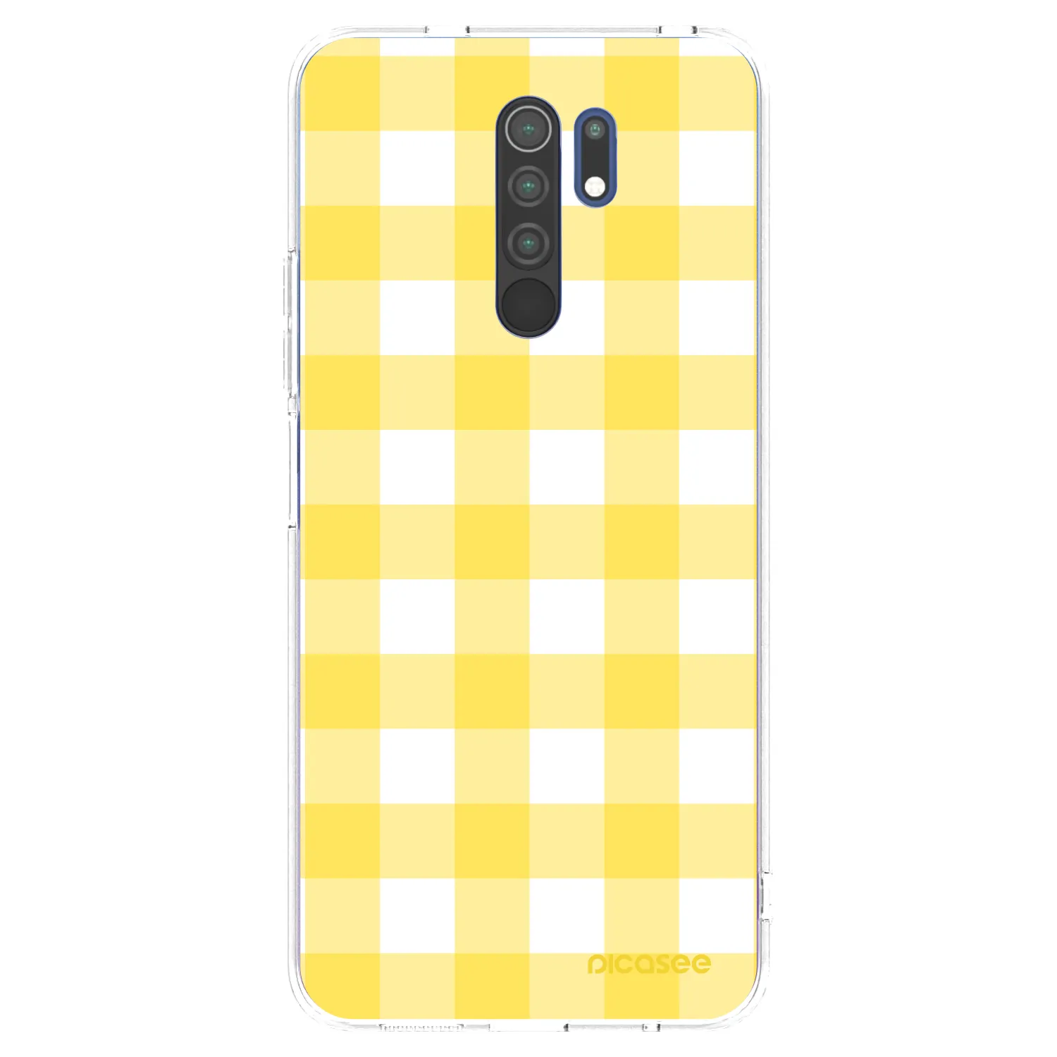 Picasee silikonski prozorni ovitek za Xiaomi Redmi 9 - Gride lemon