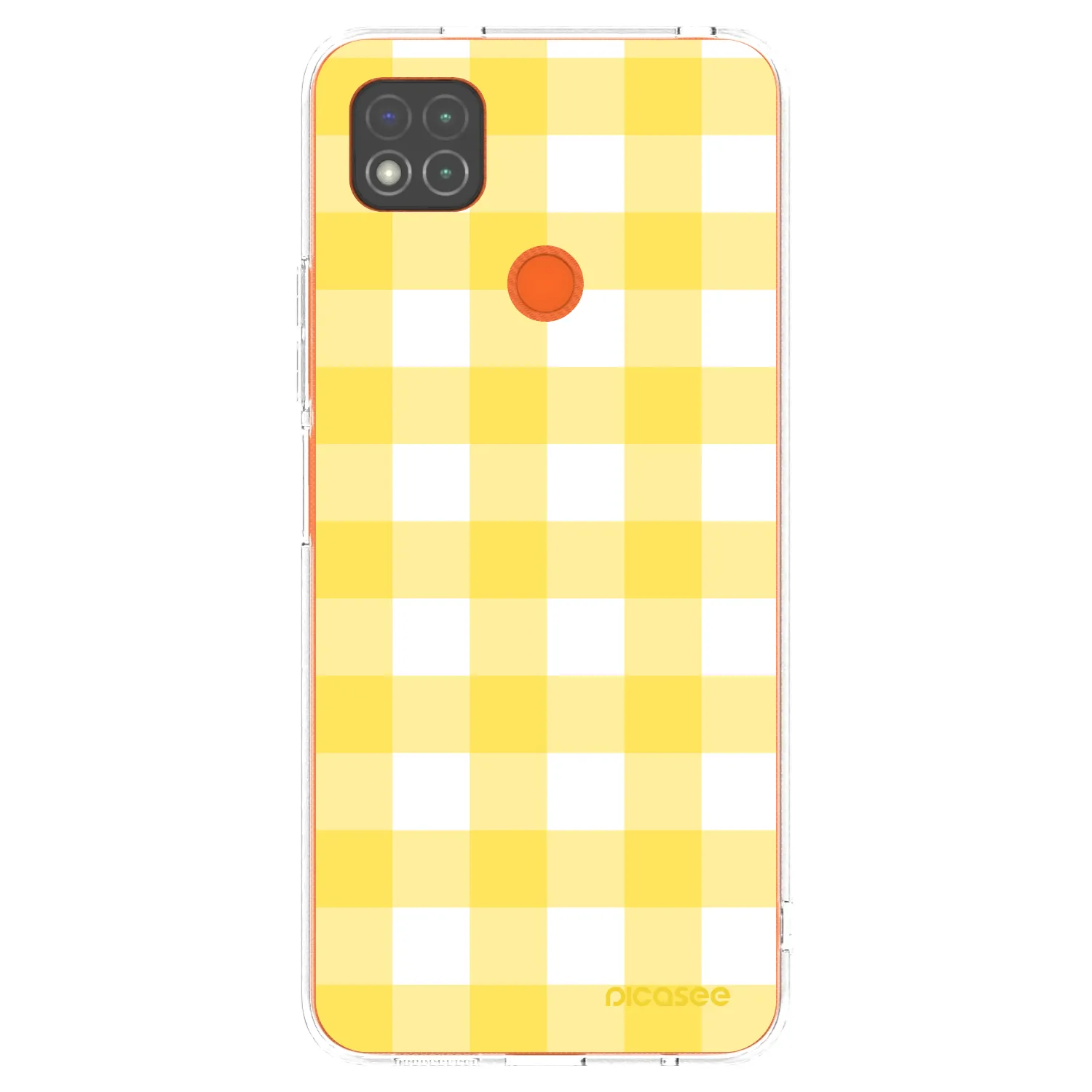 Picasee silikonski prozorni ovitek za Xiaomi Redmi 9C - Gride lemon