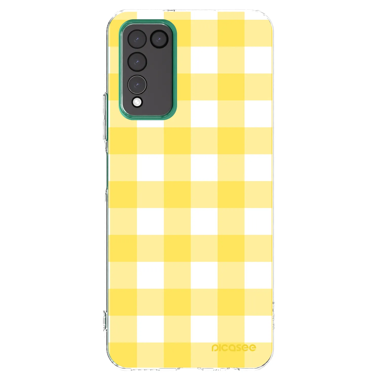 Picasee silikonski prozorni ovitek za Honor 10X Lite - Gride lemon