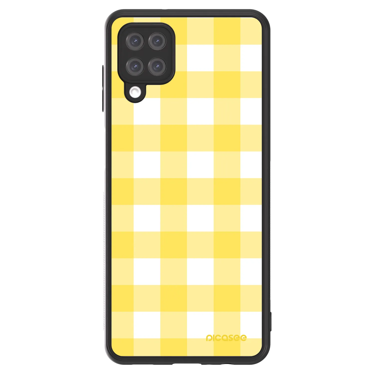 Picasee ULTIMATE CASE za Samsung Galaxy A12 A125F - Gride lemon