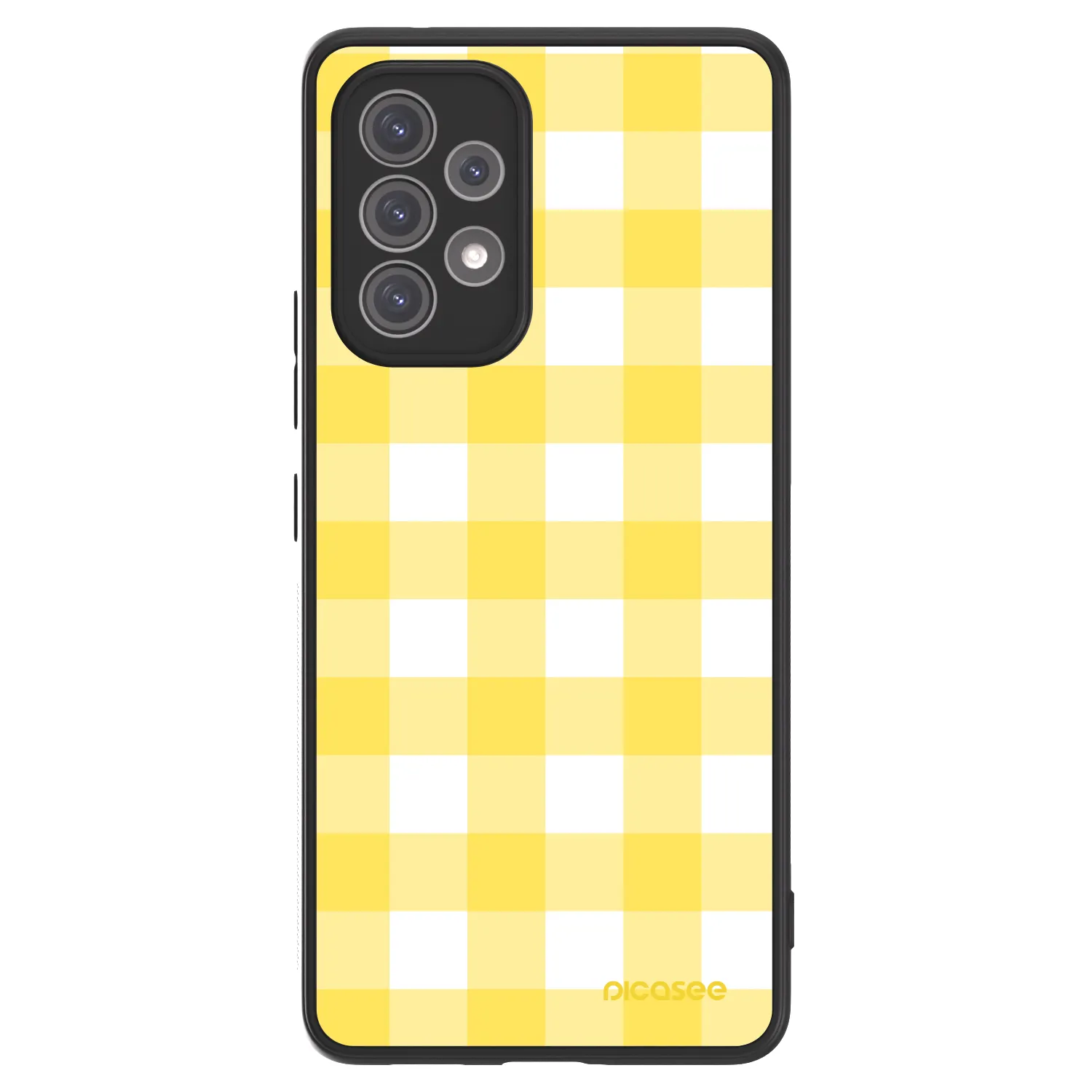 Picasee ULTIMATE CASE za Samsung Galaxy A52 5G A525F - Gride lemon