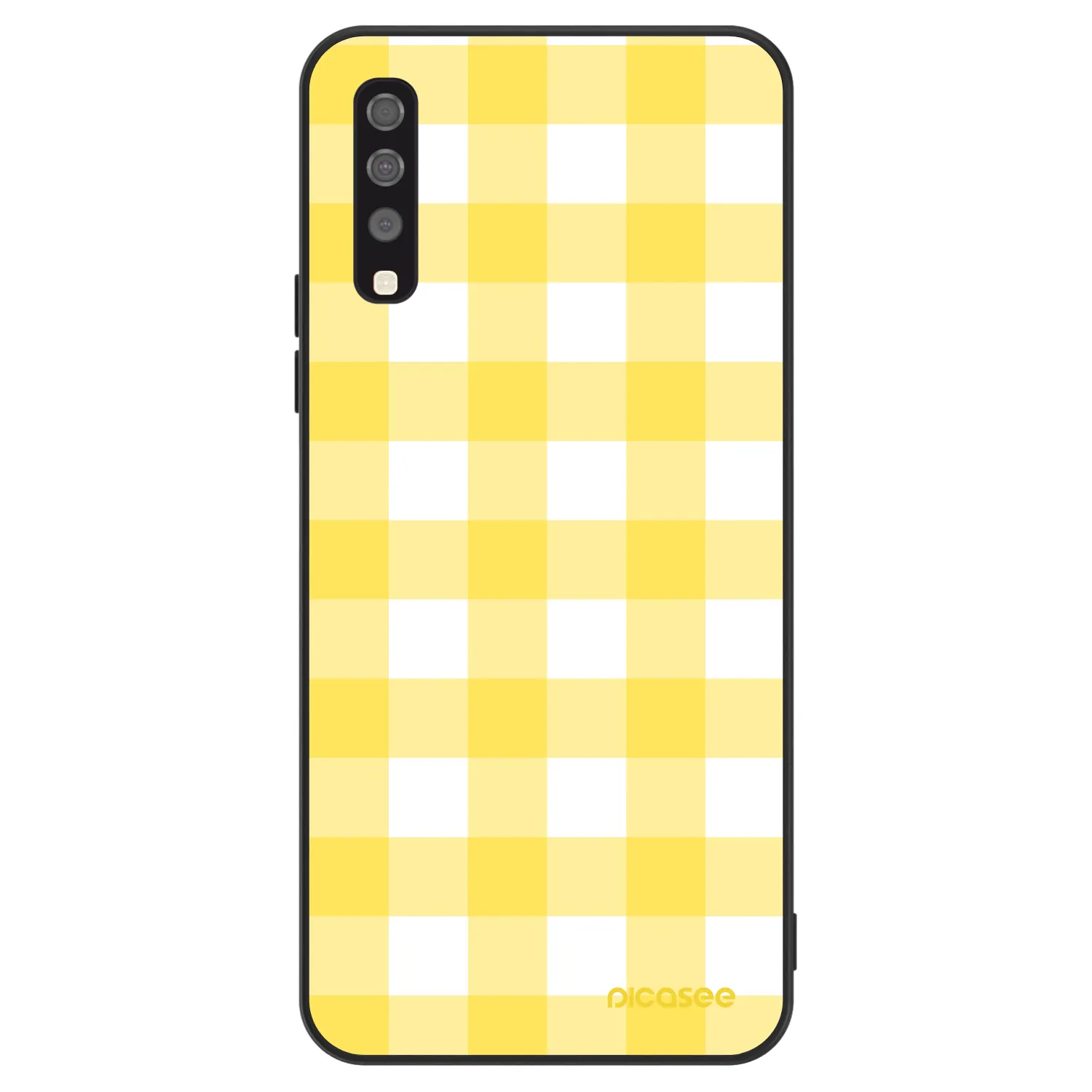 Picasee ULTIMATE CASE za Samsung Galaxy A70 A705F - Gride lemon