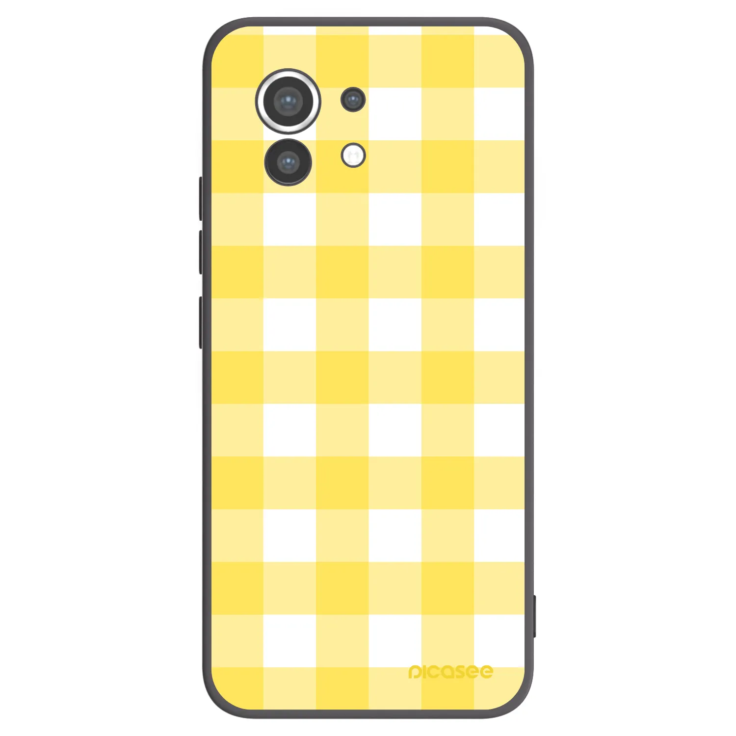 Picasee silikonski črni ovitek za Xiaomi Mi 11 - Gride lemon