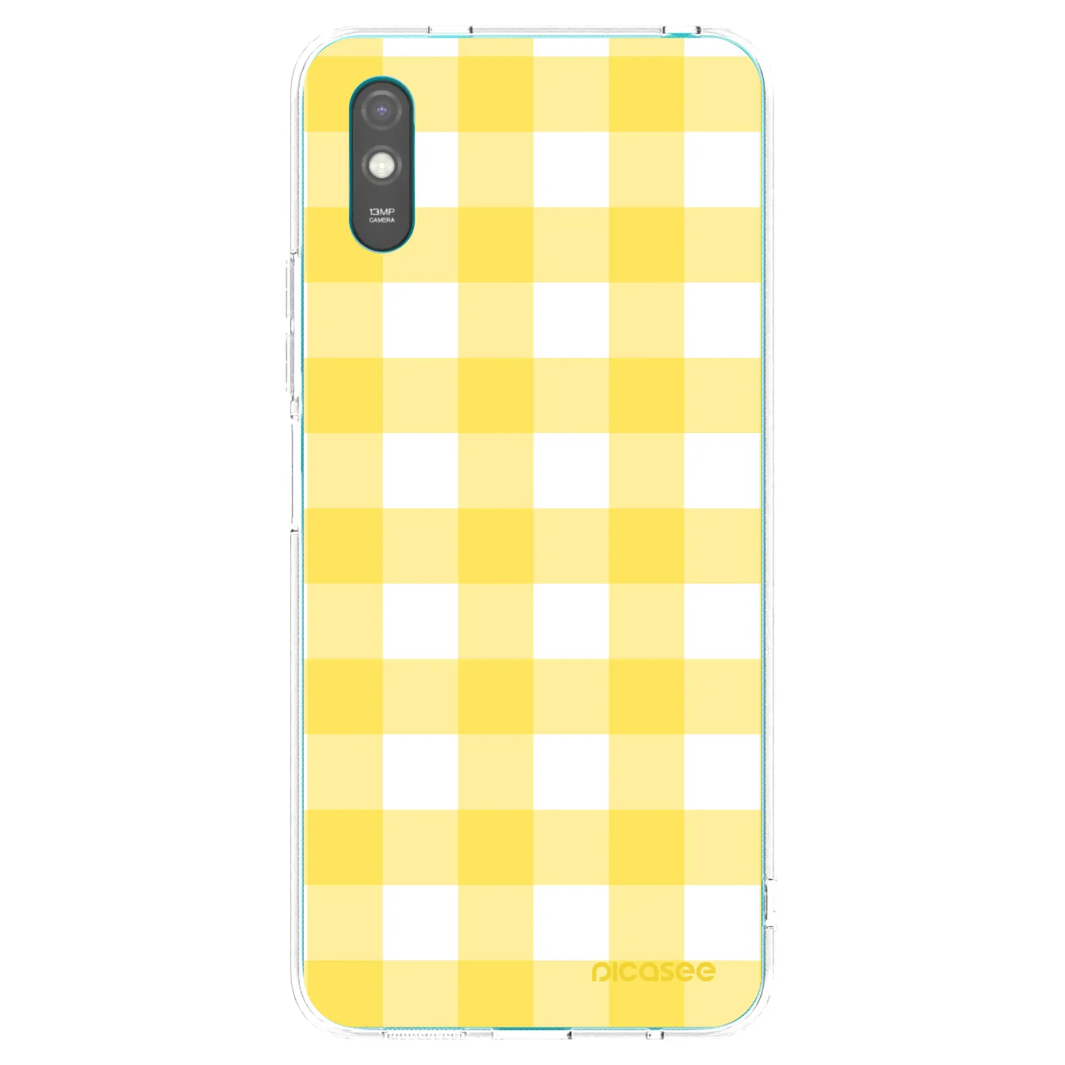 Picasee silikonski prozorni ovitek za Xiaomi Redmi 9AT - Gride lemon