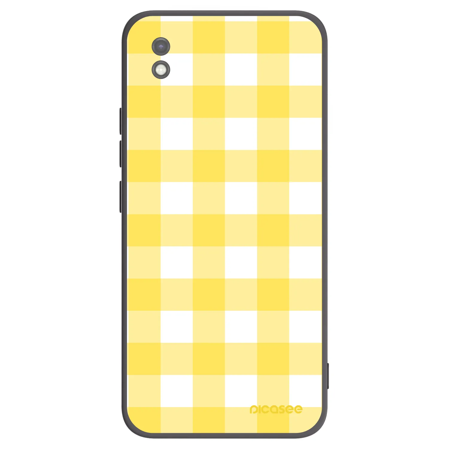 Picasee silikonski črni ovitek za Xiaomi Redmi 9AT - Gride lemon