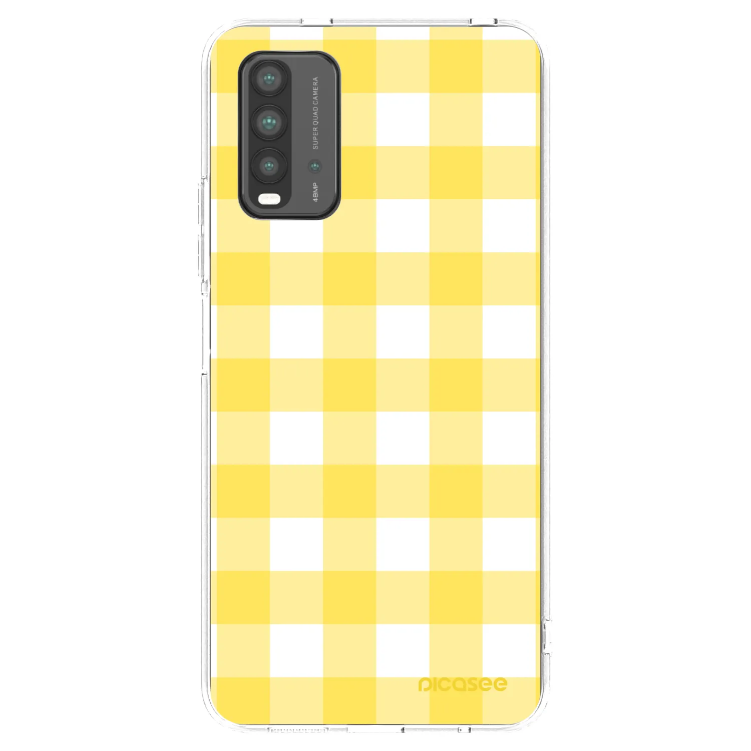 Picasee silikonski prozorni ovitek za Xiaomi Redmi 9T - Gride lemon