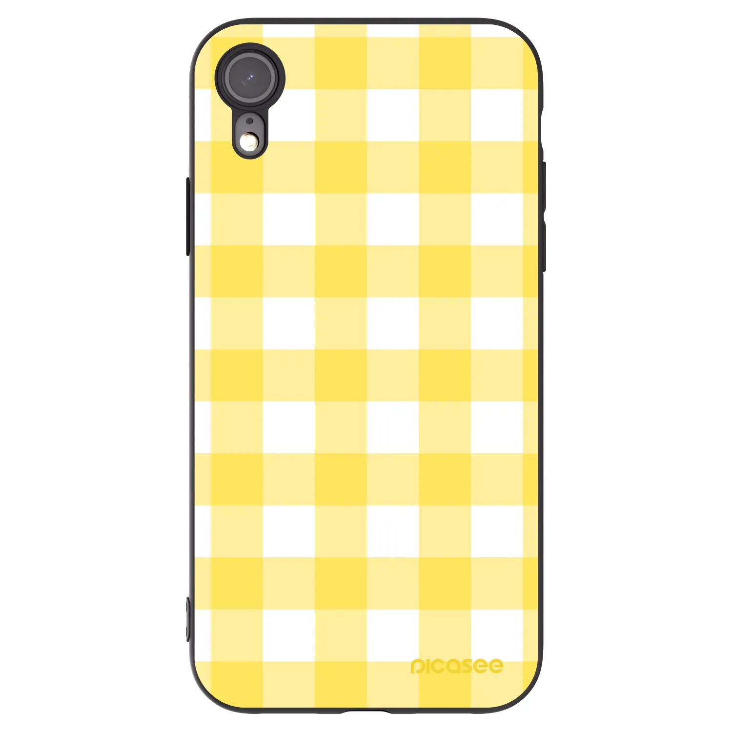 Picasee silikonski črni ovitek za Apple iPhone 6 Plus/6S Plus - Gride lemon