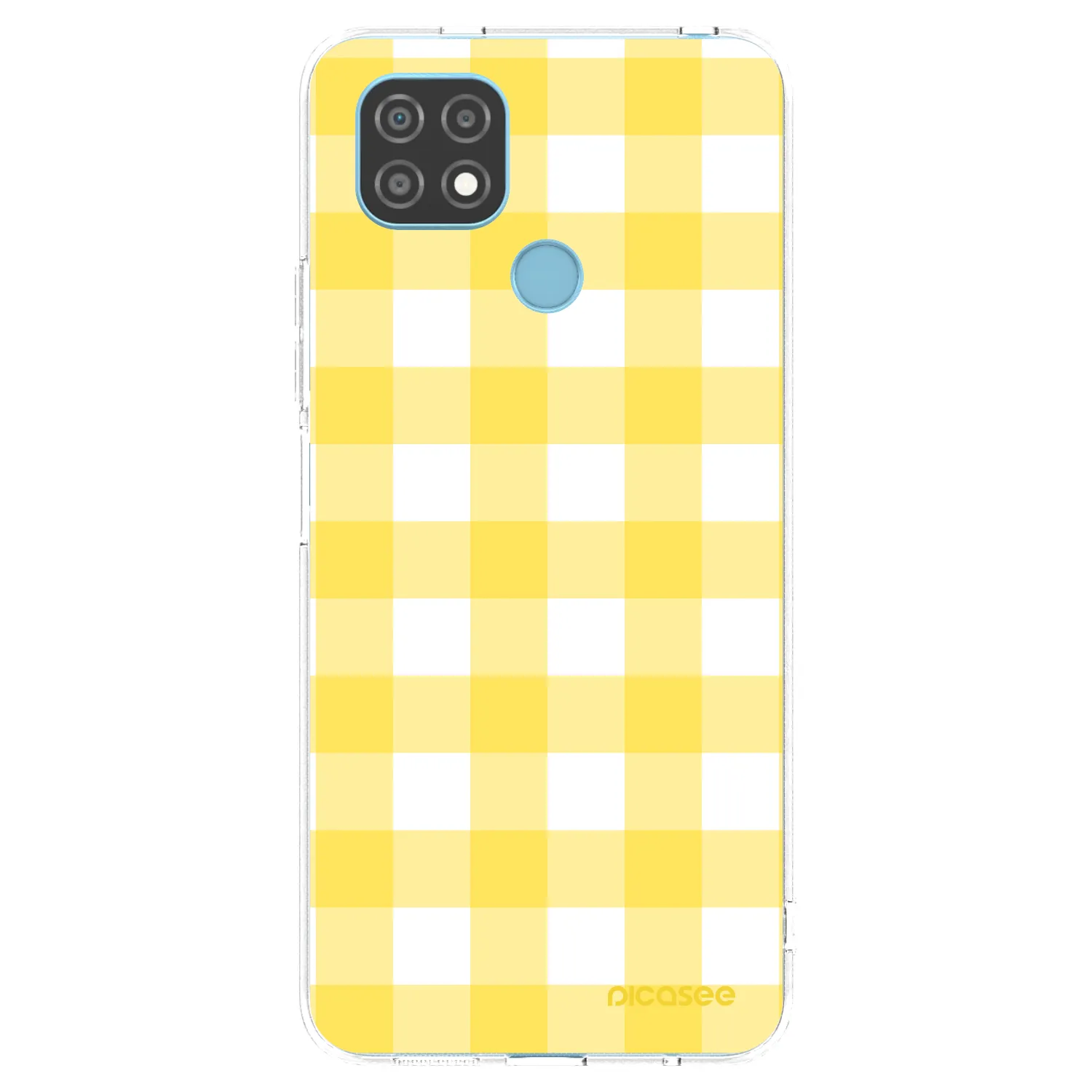 Picasee silikonski prozorni ovitek za Realme C21 - Gride lemon