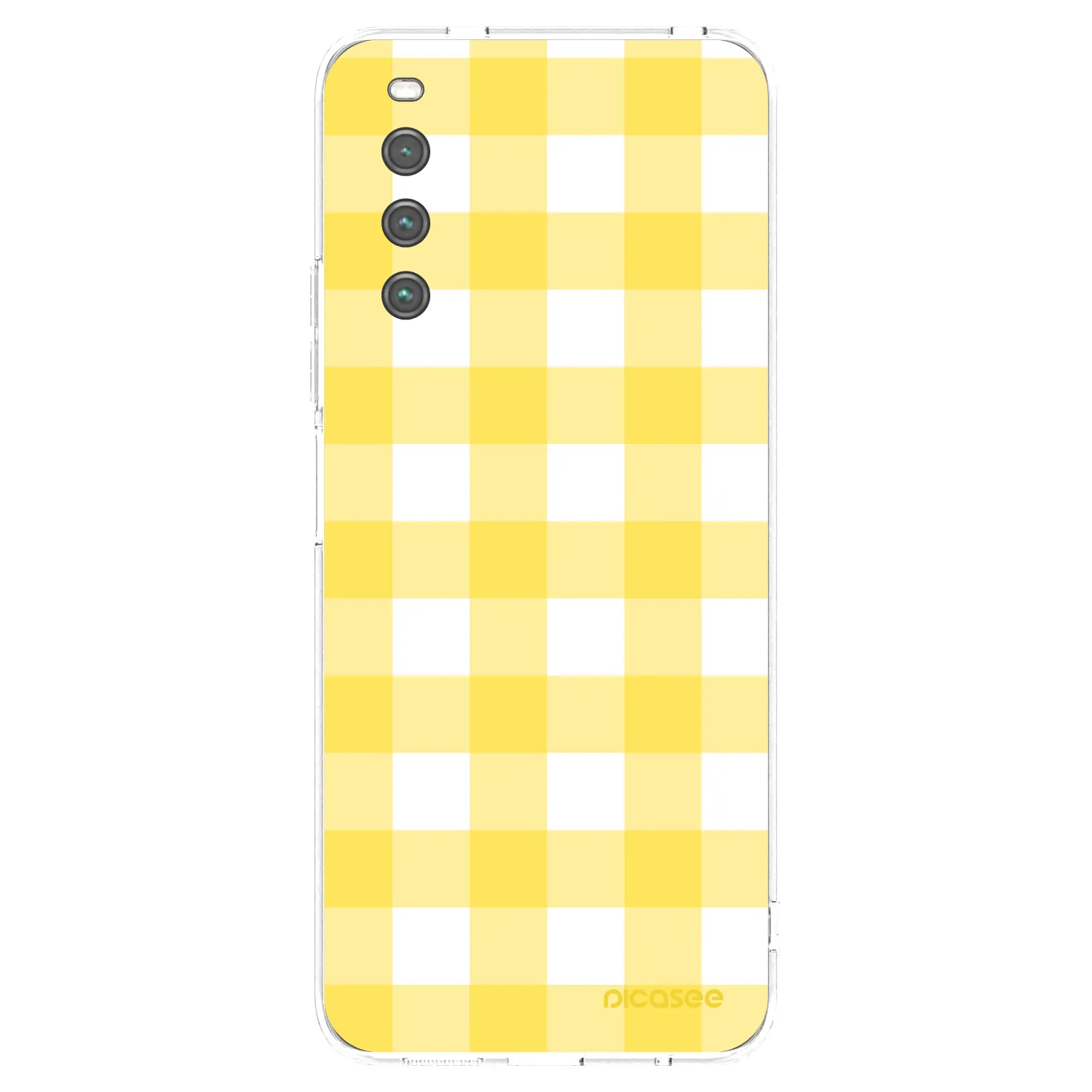 Picasee silikonski prozorni ovitek za Sony Xperia 10 IV 5G - Gride lemon