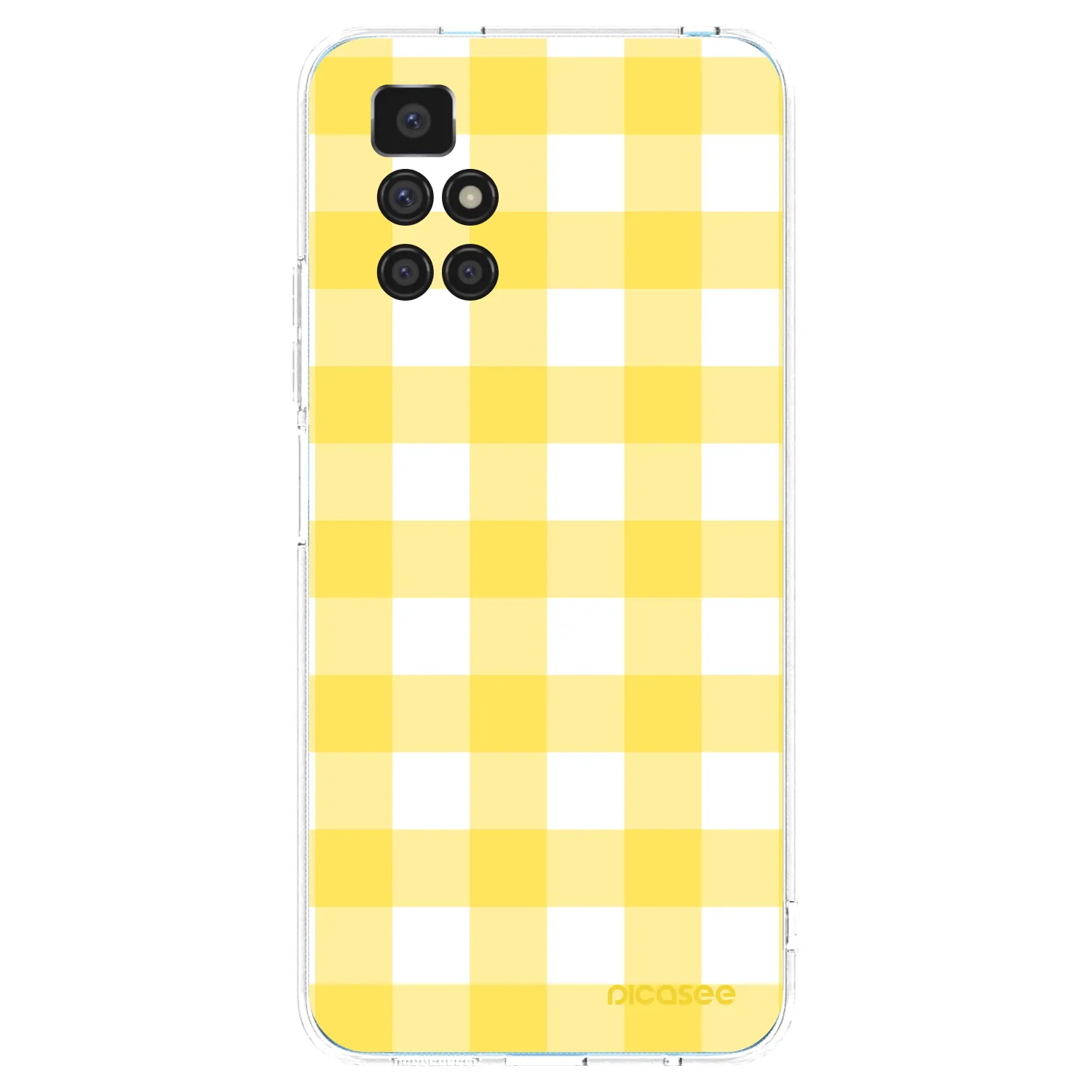 Picasee silikonski prozorni ovitek za Xiaomi Redmi 10 (2022) - Gride lemon