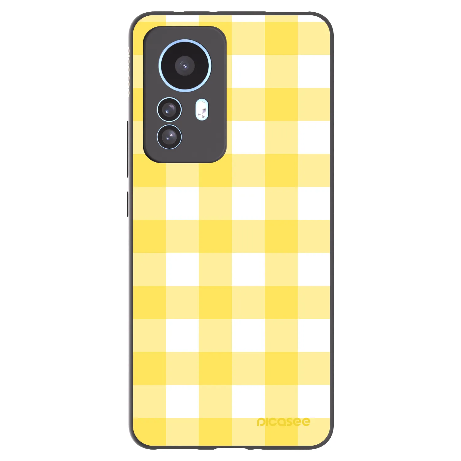 Picasee silikonski črni ovitek za Xiaomi 12T - Gride lemon