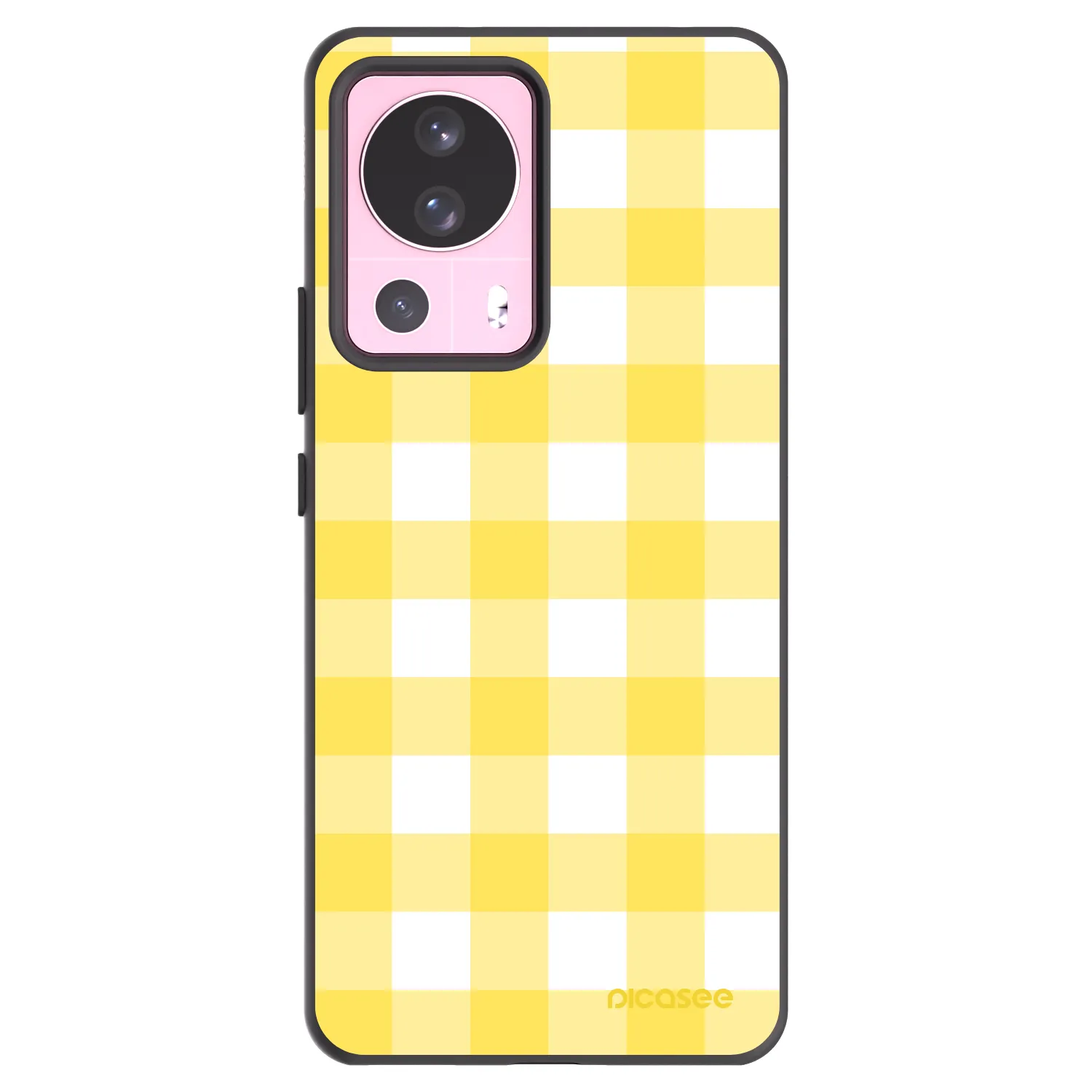 Picasee silikonski črni ovitek za Xiaomi 13 Lite - Gride lemon