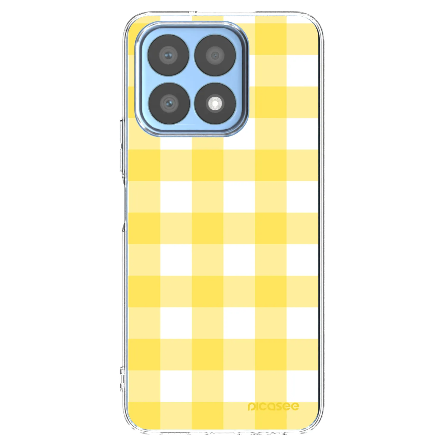 Picasee silikonski prozorni ovitek za Honor X8a - Gride lemon