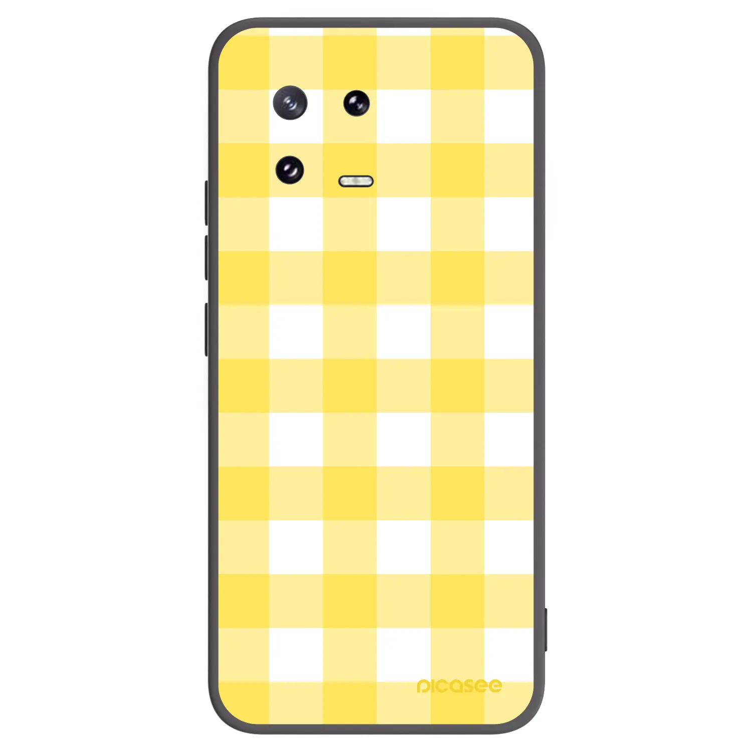 Picasee silikonski črni ovitek za Xiaomi 13 Pro - Gride lemon